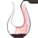 Wine Decanter by Bella Vino - Premium Crystal Glass Horn Decanter, Improves Wine Taste Smoother, Elegant and Effective Red Wine Carafe