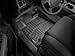 WeatherTech Custom Fit FloorLiners for Toyota Sequoia, Tundra - 1st Row (444081), Black