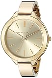 Michael Kors Women's Slim Runway Gold-Tone Watch MK3275