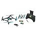 Dromida Vista FPV Ready-to-Fly 251 mm Electric Drone with Tactic DroneView 720p Wi-Fi Mini Camera, Radio, Micro Memory Card, Batteries and Charger (Blue)
