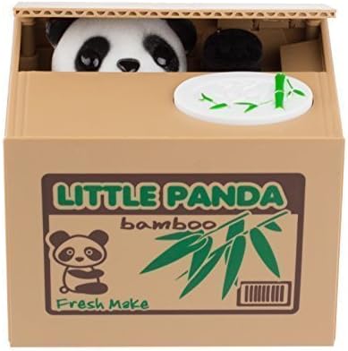 Imcolorful Stealing Coin Panda Box (brown)