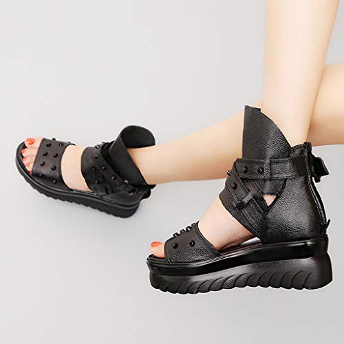 Womens-Sandals-for-Women-Huizhuangshigong-Womens-Summer-Roman-Fish-Mouth-Shoes-Thick-Bottom-Cake-Rivet-Wedge-Sandals