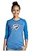 NBA Women's Premium Triblend 3/4 sleeve Raglan