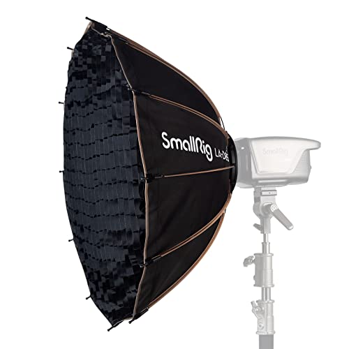 SMALLRIG Parabolic Softbox LA-D85 85cm / 33.5inch Quick Release Softbox, Soft Box für Bowens Mount COB Lights für SMALLRIG für Neewer für Aputure - 41