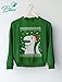 Big Trex Santa Ugly Christmas Sweater - Funny Xmas Sweatshirt with Xmas Prop