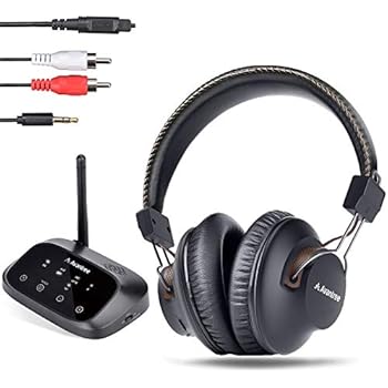 Avantree Ht5009 Wireless Headphones For Tv Watching W Bluetooth Transmitter 164ft Range Digital Optical Rca Aux Headset Hearing Home Stereo