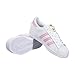 adidas Originals Boys' Superstar Foundation J Sneaker, White/Clear Light Pink Metallic/Gold, 6.5 M US Big Kid