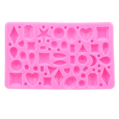 Dolland Multi Shape Mini Silicone Jewelry Making Mold Jewelry Casting Molds Silicone Resin Jewelry DIY Jewelry Craft Making Molds - Thumbnail 2