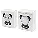 BonFook Echo Dot 3rd Stand Holder,Home Voice Assistant Pandas Table Stand Accessories for All-New Echo Dot (3rd Gen),Built-in Cable Management - Smart Speaker
