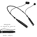 Bluetooth Headphones X-LIVE Wireless Stereo Earphones Noise Cancelling Neckband Bluetooth Headset in-Ear Sweatproof Sport Earbuds with Mic (Black)