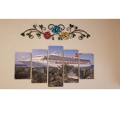 Osring 3/4 x 2 Inch Sign Standoff Screw Hardware, Stainless Steel Standoffs Wall Mounting Acrylic Board, Glass Panel and Plexiglass Picture, 8 Pack