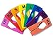Discount Sizing 16 PCS Colored Clothing Rectangular Size Dividers XXS-XXXL 2 PCS/Size