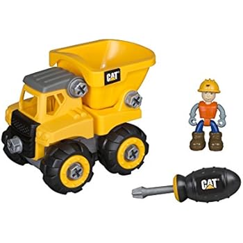 Toy State Caterpillar CAT Junior Operator Dump Truck Construction Vehicle