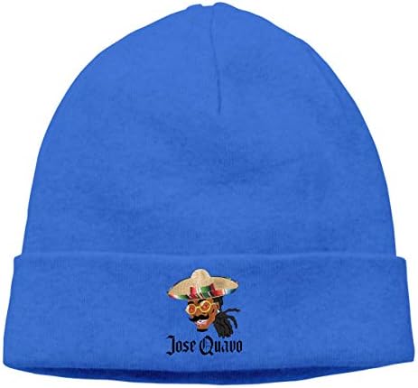 Women's Men's Knitted Hat Jose Quavo Cap Pullover Hat Deep Heather