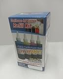 Refill 4 colors ink set for CISS of Epson Expression XP 200 300 400 410 WF 2520 2530 2540 Cart T2001/2/3/4