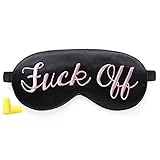 Coucoland Funny Silk Satin Sleeping Eye Mask Eye