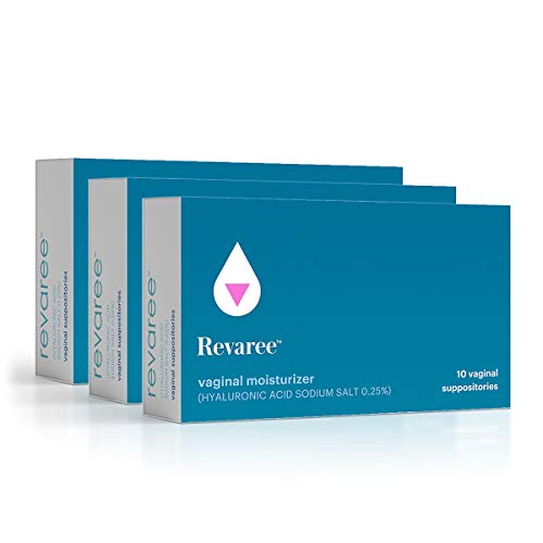 Bonafide Revaree Hyaluronic Acid for Vaginal Dryness NonHormonal, ParabenFree (30 Inserts