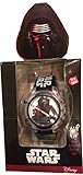 Star Wars Kylo Ren Flashing Lights LCD Watch - Black and Silver Band