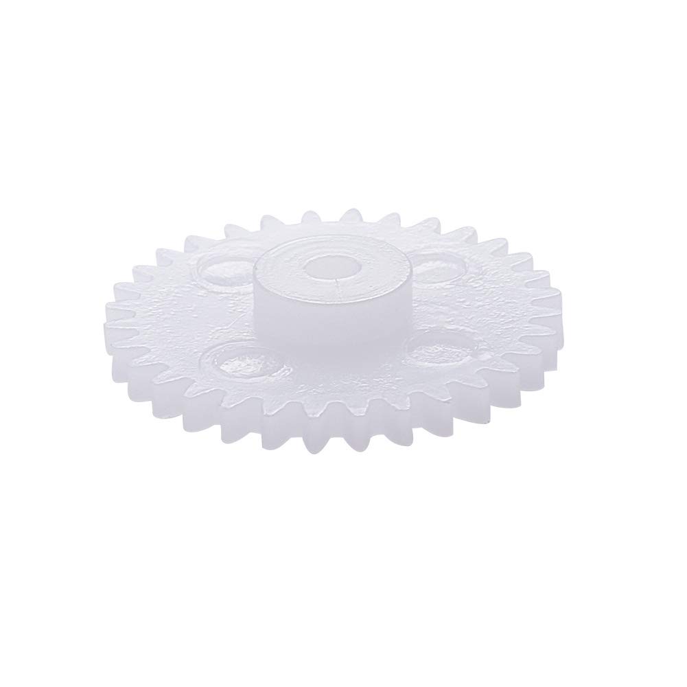 Othmro Plastic Gears, 32 Teeth Motor Gears Model 322A, Plastic Gears for Car Robot Motor