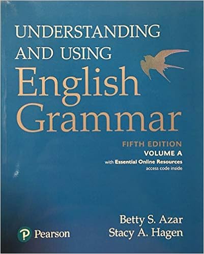 Amazoncom Understanding And Using English Grammar Volume - 