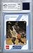 Collegiate Collection 1989 UNC #17 Michael Jordan Rookie with Piece of Authentic Worn UNC Shorts Graded BGS Beckett 10 Mint GGUM Card
