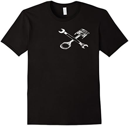 Men's I'll just drop a gear and disappear- Mechanic t shirt XL Black
