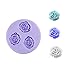 Eworld Mini -Rose Flower Silicone Mold- Fondant Sugar Candy Cake Decorating Mould