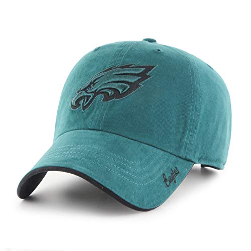 NFL Philadelphia Eagles Women's Accolade OTS Challenger Adjustable Hat, Pacific Green, Women's