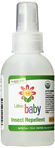Lafe's Natural BodyCare | DEET Free - Insect Repellent | No Alcohol & All Natural (4oz)