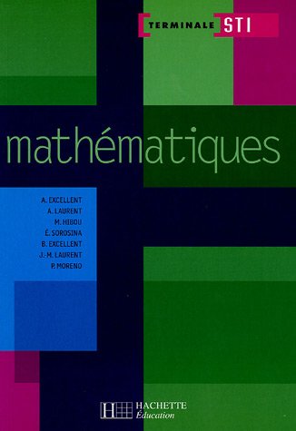 Mathématiques, terminale STI