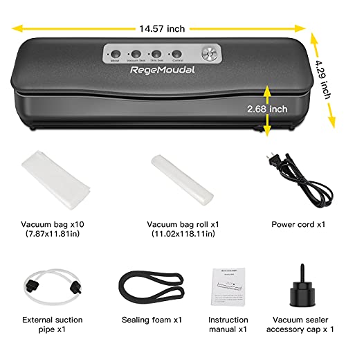 Vacuum Sealer, RegeMoudal Automatic Vacuum Sealer Machine For Food