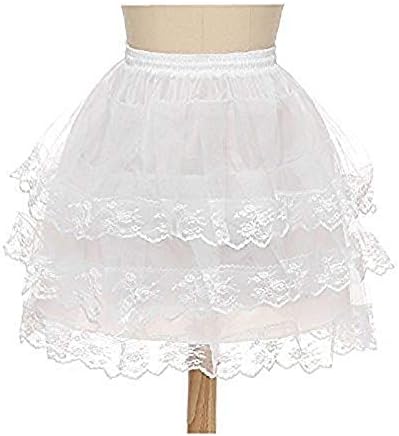 Noriviiq Girl's Hoopless Net Petticoat Kids Flower Girl Underskirt For Bridesmaid