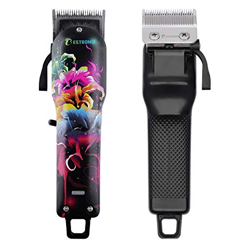 Pro Cordless Rechargeable Hair Clippers for men Kids Baby BESTBOMG Professional Hair Beard trimmers Hair Cutting Kits with Precision BladesÂ Heavy Duty Motor 2000mAh Lithium Battery