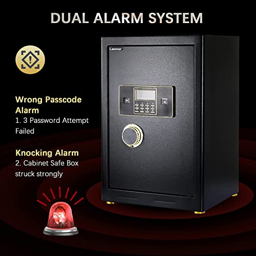 Safe Box, LAOMOR Security Safe with Programmable Electronic Digital