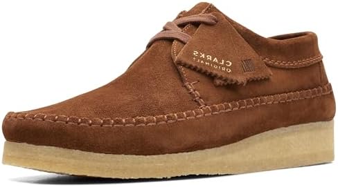 Amazon.com | Clarks Men's Weaver Shoes Maple Suede