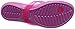 crocs Women's Isabella W Flip Flop, Vibrant Pink/Party Pink, 9 M US