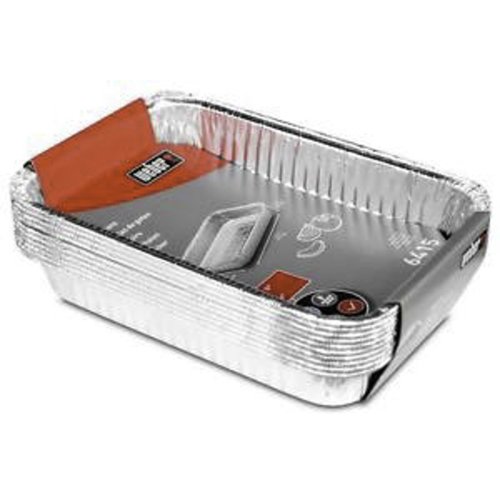 er 6416 Large Aluminum Drip Pans, 10Pack Aluminum