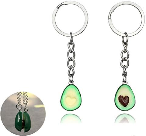 Sushafen アボカドキーチェーン チャームペンダント ノベルティフルーツチャームオーナメント アボカドキーチェーン ギフト キーリング キーホルダー 子供用 スクールバッグ バックパック 財布 装飾 誕生日ギフト Ospacp Org Ar