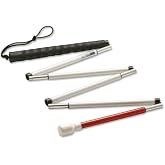Ambutech 6-Sec. Folding Graphite Cane-Marsh-56-in