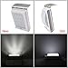 Oxyled 16 LED Super Bright Waterproof Solar Powered Light Motion Sensor Outdoor Garden Patio Path Wall Mount Gutter Fence Security Lamp Light, SL10