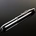 Stylus Pen by CoverON® 3 in 1 Function Luxury Black Ink Ballpoint Chrome Pen with Light and Stylus, Bright LED 1-Touch Flashlight + Smartphone Touch Screen Capacitive Stylus