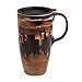 Running Horses Latte Travel Mug