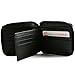 Alpine Swiss RFID Blocking Mens Leather Wallet Zip Around ID Card Window Bifold
