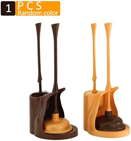 ieasycan Durable Toilet Seat Suction sets Bowl Brush Holder Set Plastic Cleaning Tool Toilet Brush With Holder For Bathroom