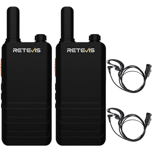 Retevis RT22P Walkie Talkie with Earpiece, New