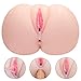 Masturbator Sex Doll with Big Ass Tight Canals for Men Masturbation Vagina Anal Sex, 3D Realistic Male Masturbator with Soft Material Dual Ends for Stimulating Suction (11LB)