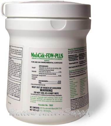 MadaCide FDW Disinfecting Deodorizing Cleaning Wipes - 160 ct