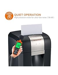 Bonsaii evershred 3S Series triturador de papel, Negro