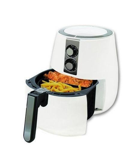 Click Here to See More Images Air Fryer, 1230W, 2.5L Time and Temperature Control, Cool Touch Handle, Dishwasher Safe Basket