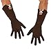 Disguise Men's Marvel The Winter Soldier Move Captain America Retro Adult Gloves, Brown, One Size